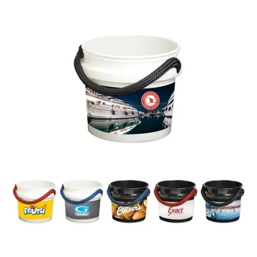 3.5 Gallon Custom Rope Handle Bucket