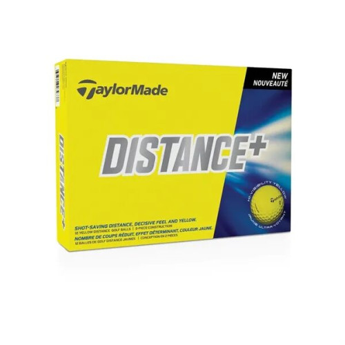 TaylorMade Distance+ Golf Ball with Custom Imprints