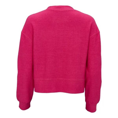 Boxercraft Women's Ribbed Knit Cropped Boxy Crew