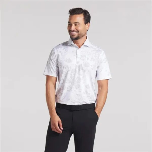 PUMA® MATTR Rose UPF 40+ Men's Golf Polo Shirt