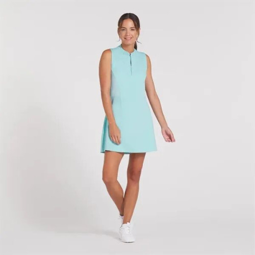PUMA® Aerlon Mock Women's Sleeveless 1/4-Zip Golf Dress