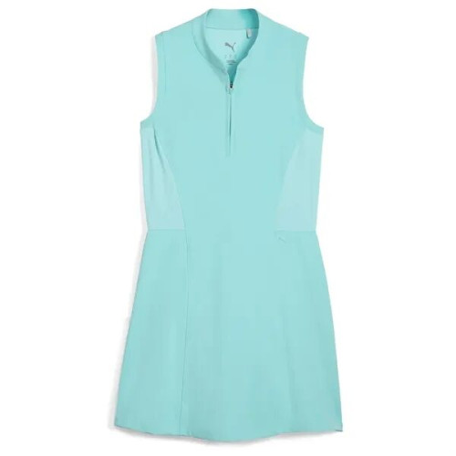 PUMA® Aerlon Mock Women's Sleeveless 1/4-Zip Golf Dress