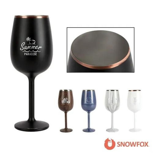Snowfox® 12 oz. Insulated Stemmed Wine Glass