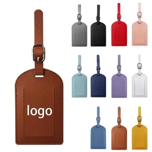 PU Leather Luggage Tag