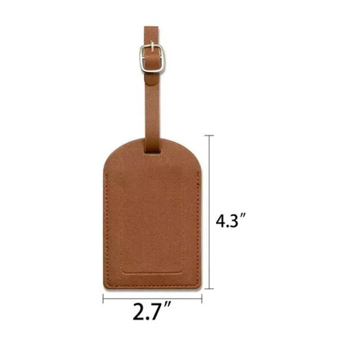 PU Leather Luggage Tag
