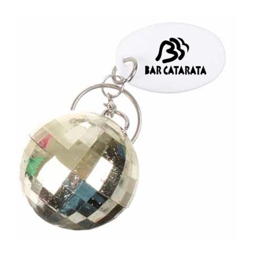 Disco Ball Keychain