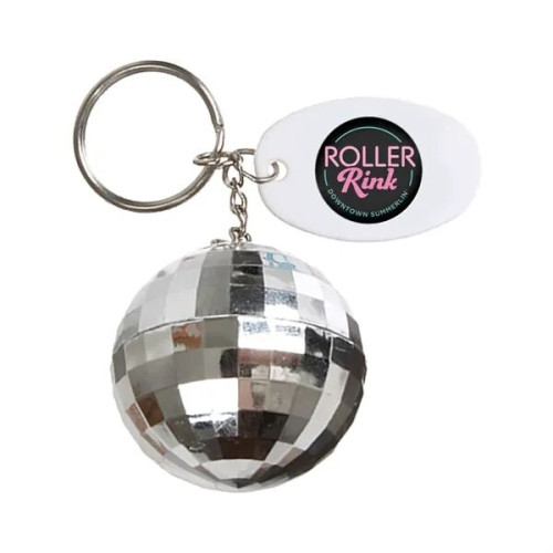 Disco Ball Keychain