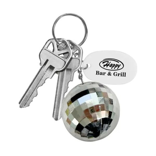 Disco Ball Keychain