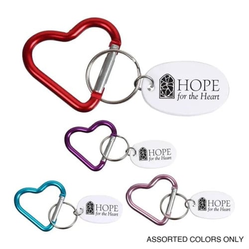 Heart Carabiner K/c