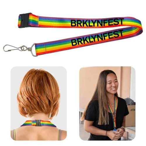 Rainbow Lanyard