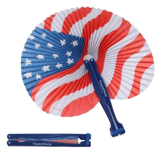 Patriotic Folding Fan