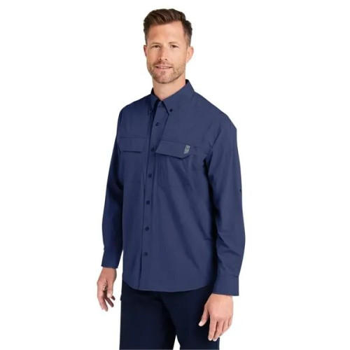 HUK Men's Creekbed Pocket Fishing Shirt