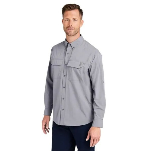 HUK Men's Creekbed Pocket Fishing Shirt