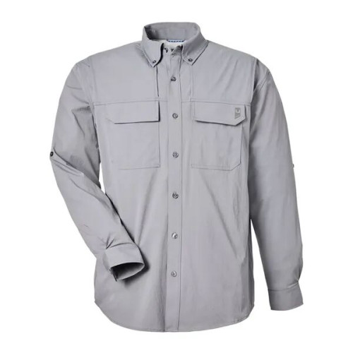 HUK Men's Creekbed Pocket Fishing Shirt