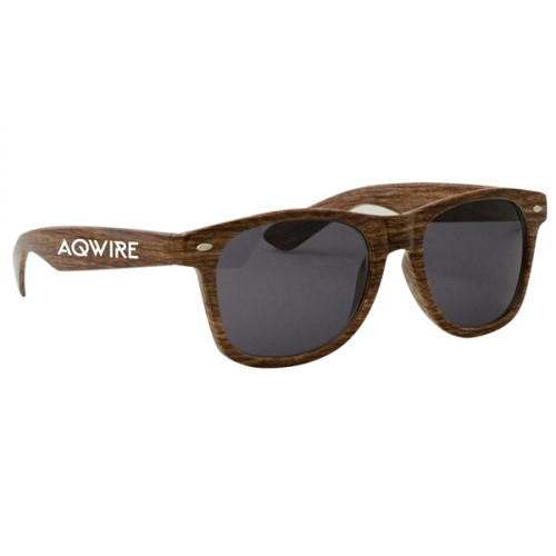 Wood Tone Sunglasses
