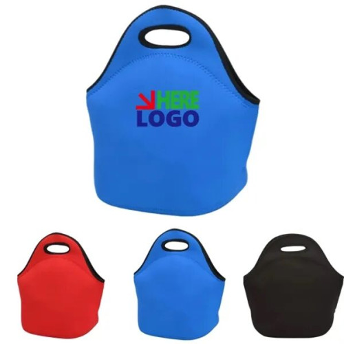 Lightweight Insulated Neoprene Lunch Tote Bag
