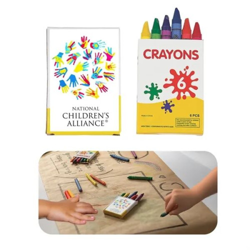 6pk Crayons