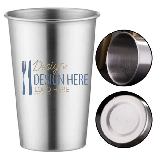 17oz SUS304 Stainless Steel Beer Cup