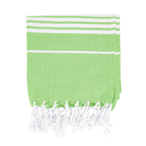 Recycled Beach Blanket With Tassel Fringe