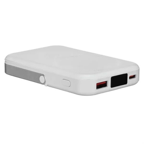 MagSafe Compatible 5000 mAh Magnetic Power Bank w/Stand