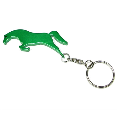 Horse shape bottle opener keychain