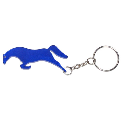 Horse shape bottle opener keychain