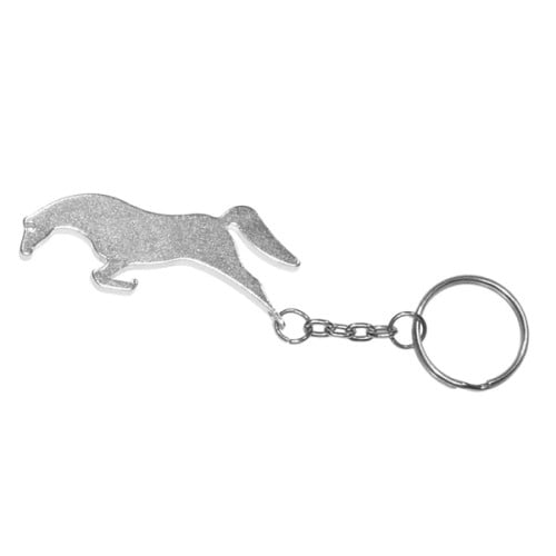 Horse shape bottle opener keychain