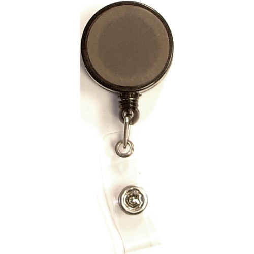 Round 24" retractable badge holder