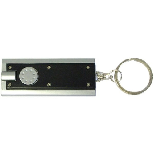 Key chain with flashlight