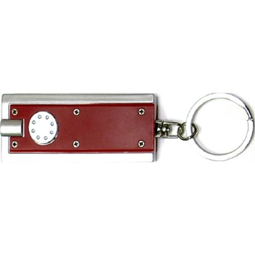 Key chain with flashlight