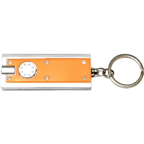 Key chain with flashlight