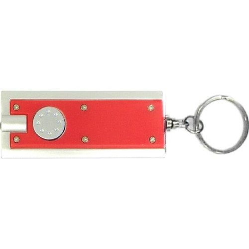 Key chain with flashlight