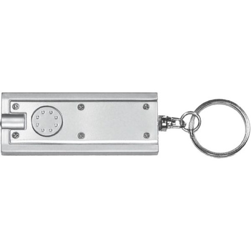 Key chain with flashlight