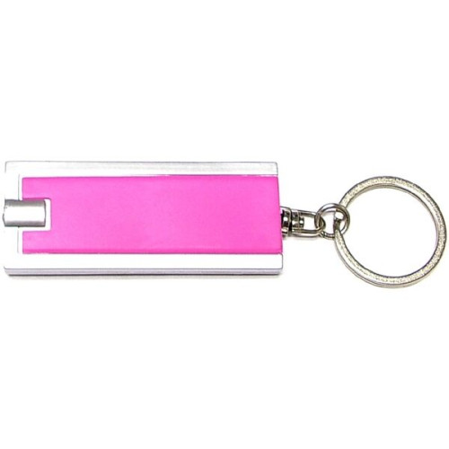 Key chain with flashlight