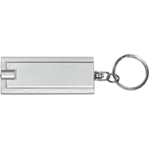 Key chain with flashlight
