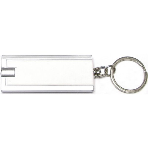 Key chain with flashlight