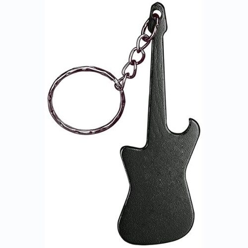Guitar Shaped Bottle Opener Keychain