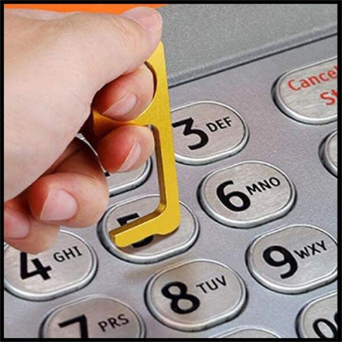 PPE Hygiene Door Opener Closer No-Touch w/ Key Chain