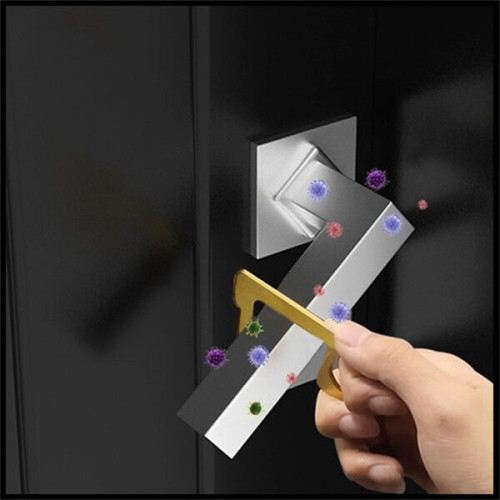 PPE Hygiene Door Opener Closer No-Touch w/ Key Chain
