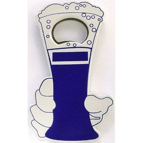 Beer cup shape magnetic bottle opener