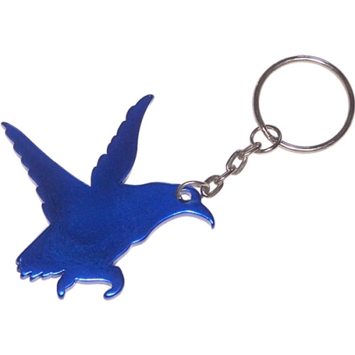 Eagle shape bottle opener key chain