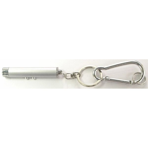 Laser pointer and flashlight key chain