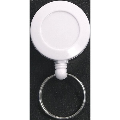 Round 24" retractable key holder