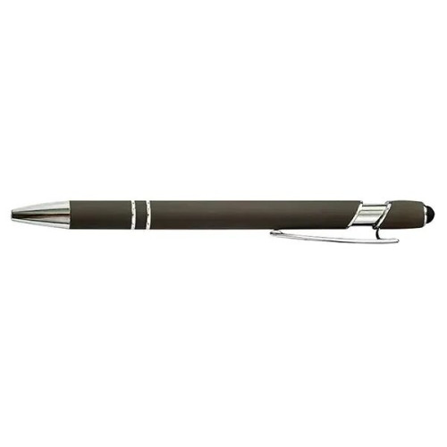 Soft-Touch Aluminum Pen w/ Stylus