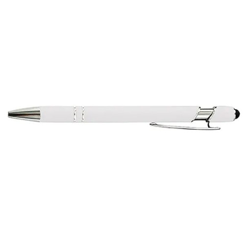 Soft-Touch Aluminum Pen w/ Stylus