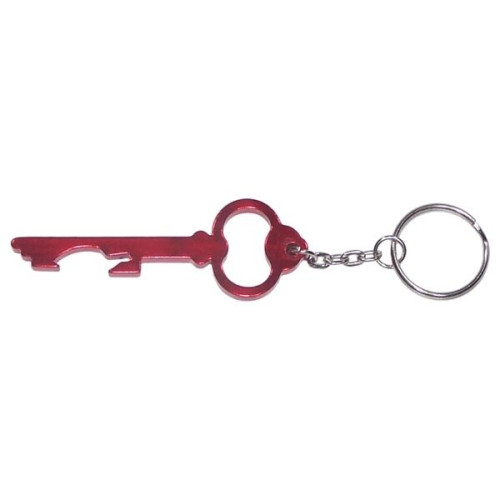 Key shape bottle opener keychain