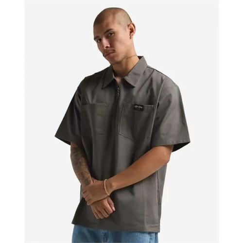 Shaka Wear Unisex Work Heavyweight Quarter-Zip Short Slee...