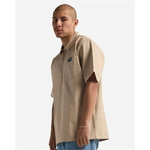 Shaka Wear Unisex Work Heavyweight Quarter-Zip Short Slee...