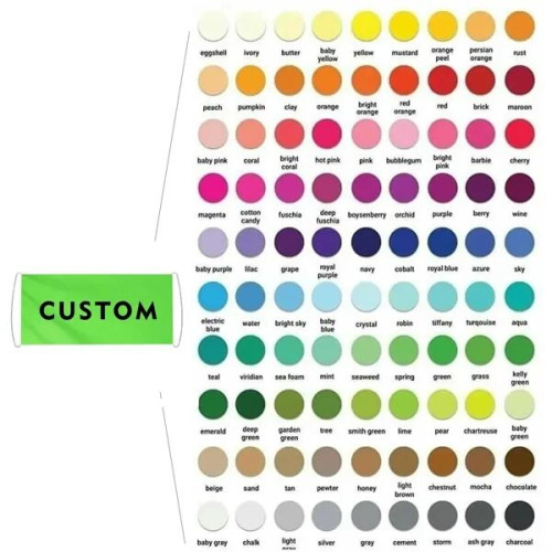 Custom Polyester Hand Flags