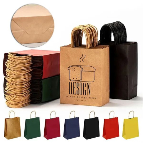 Eco Kraft Paper Bags Customizable
